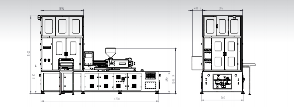 one step injection blow molding machine-AOK-70 PLUS-1
